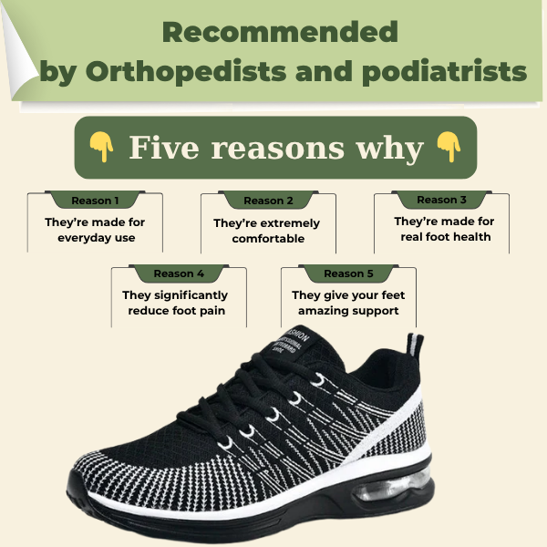 Balance Walk – Stabile orthopädische Schuhe zur Linderung von Neuropathie und Rückenschmerzen
