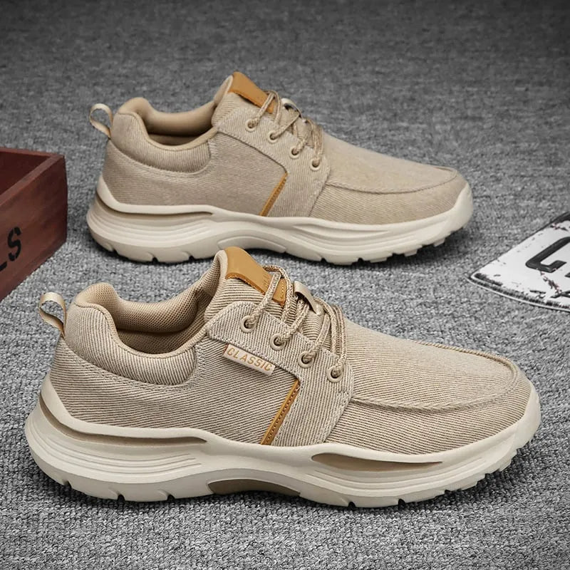 Orthopädische Freizeit-Wanderschuhe für Herren – bequem, atmungsaktiv mit Fußgewölbeunterstützung