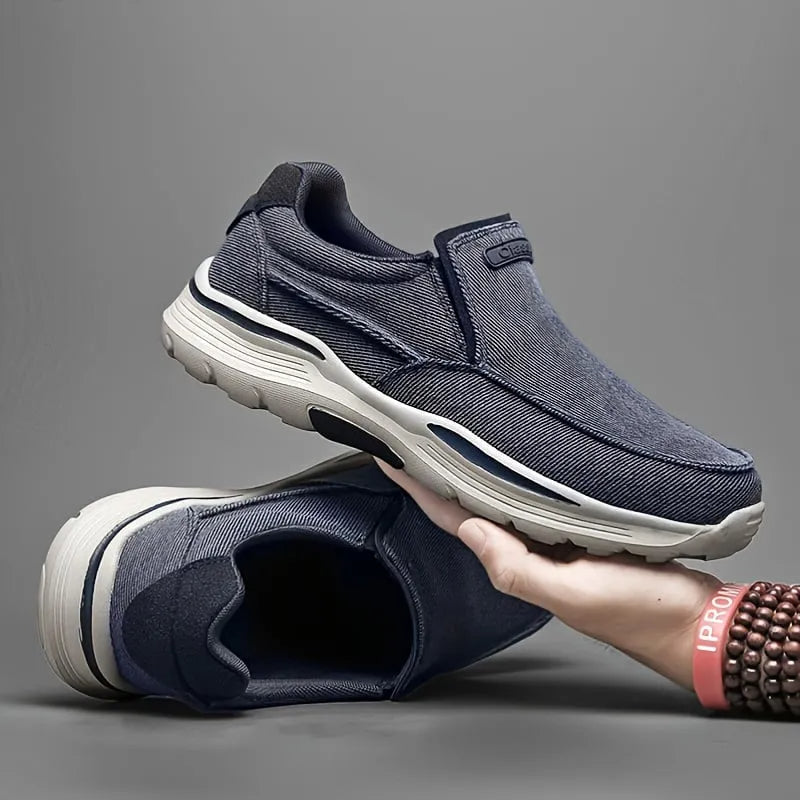 Orthopädische Freizeit-Wanderschuhe für Herren – bequem, atmungsaktiv mit Fußgewölbeunterstützung