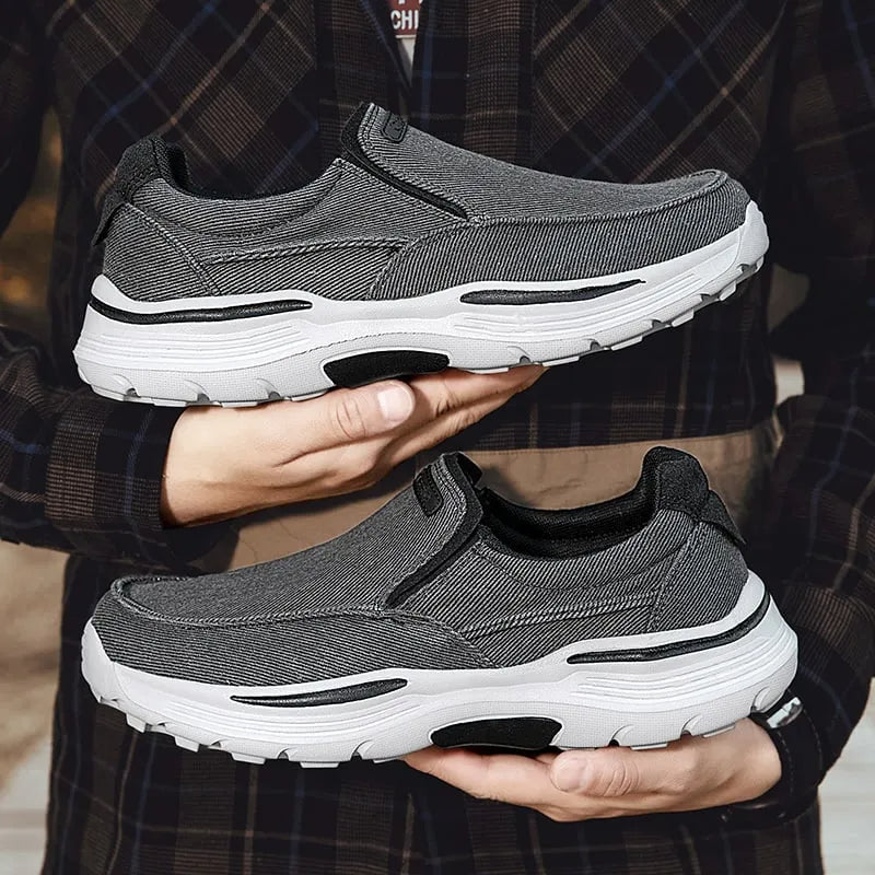 Orthopädische Freizeit-Wanderschuhe für Herren – bequem, atmungsaktiv mit Fußgewölbeunterstützung