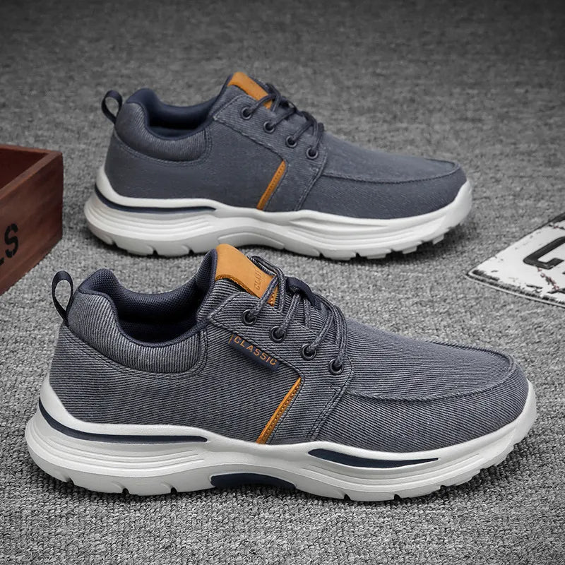 Orthopädische Freizeit-Wanderschuhe für Herren – bequem, atmungsaktiv mit Fußgewölbeunterstützung