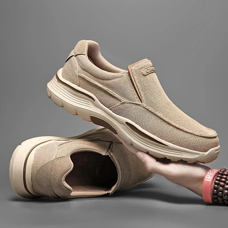 Orthopädische Freizeit-Wanderschuhe für Herren – bequem, atmungsaktiv mit Fußgewölbeunterstützung