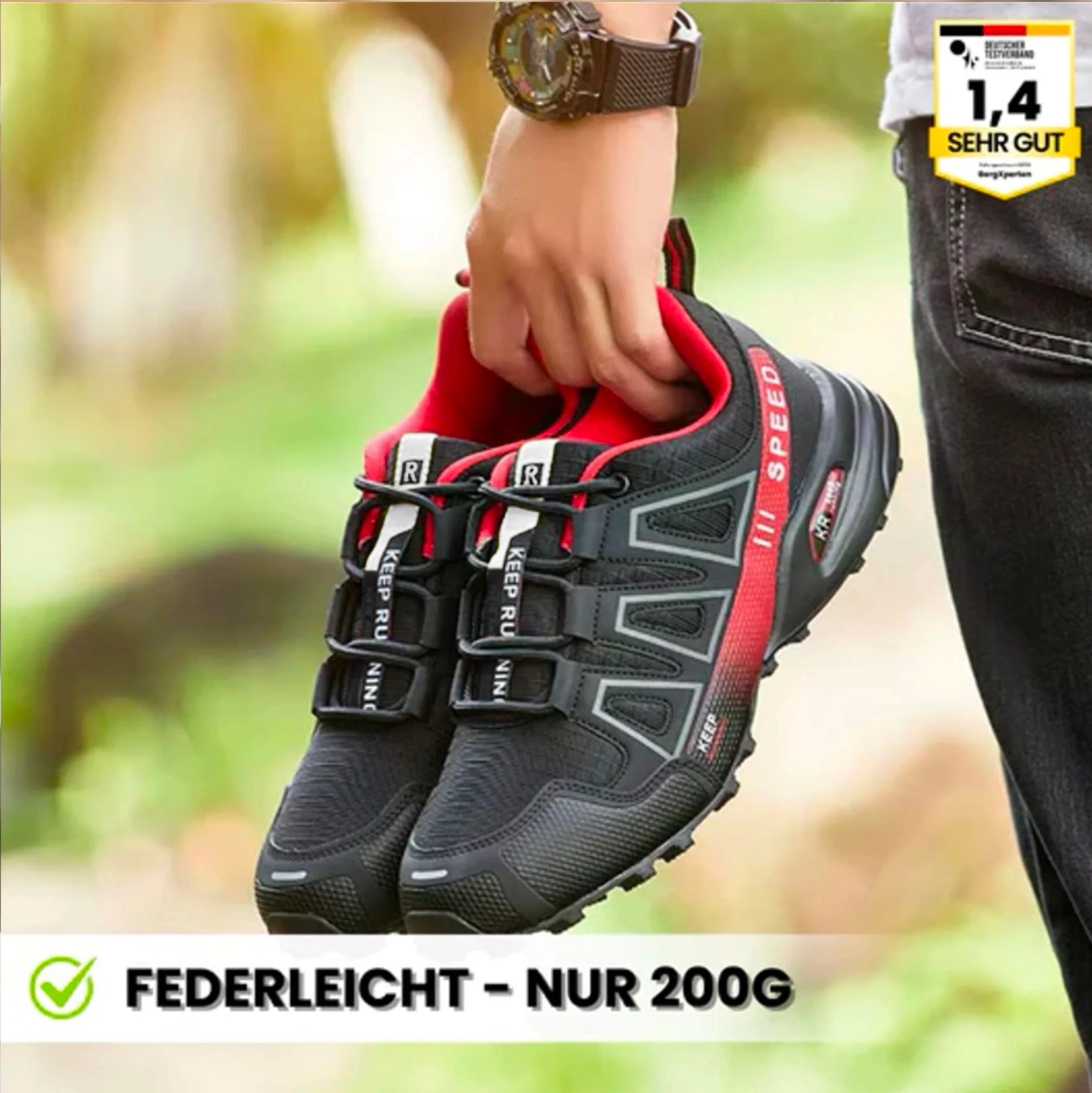 OrthoTrekking | Ergonomischer Schmerzlindernder Trekking u.- Wanderschuh