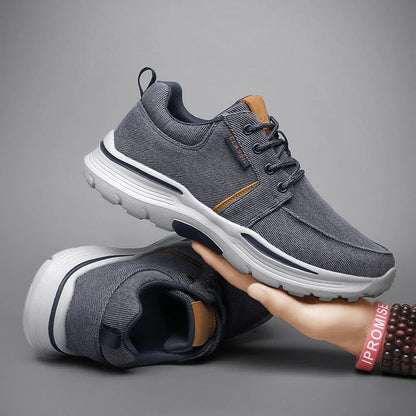 Orthopädische Freizeit-Wanderschuhe für Herren – bequem, atmungsaktiv mit Fußgewölbeunterstützung
