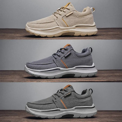 Orthopädische Freizeit-Wanderschuhe für Herren – bequem, atmungsaktiv mit Fußgewölbeunterstützung