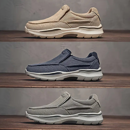 Orthopädische Freizeit-Wanderschuhe für Herren – bequem, atmungsaktiv mit Fußgewölbeunterstützung