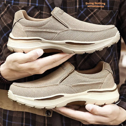 Orthopädische Freizeit-Wanderschuhe für Herren – bequem, atmungsaktiv mit Fußgewölbeunterstützung