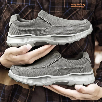 Orthopädische Freizeit-Wanderschuhe für Herren – bequem, atmungsaktiv mit Fußgewölbeunterstützung